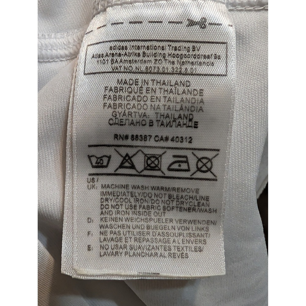 Adidas Spain David Villa 7 Soccer Jersey 2010 World Cup Champions White Mens M - Picture 8 of 8
